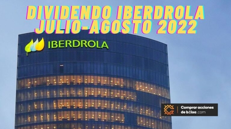 Iberdrola anuncia pago de dividendo flexible para julio 2022