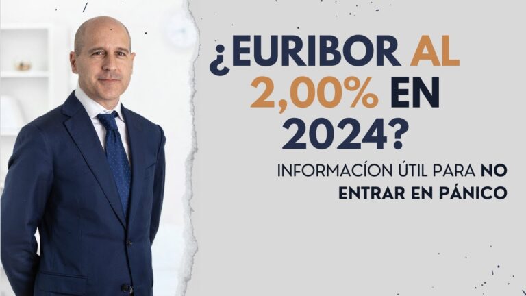 ¿Cómo afectará la previsión del Euríbor en 2022
