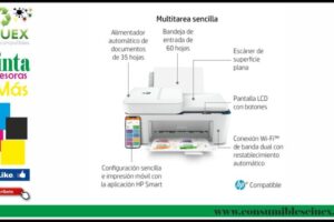 Descubre la impresora HP Deskjet 4130, la solución ideal para tus necesidades de impresión