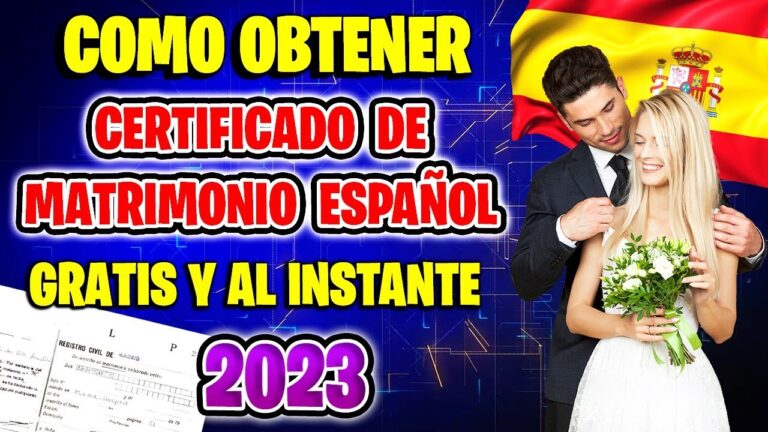 Cómo solicitar certificado de matrimonio en el Registro Civil de Andalucía